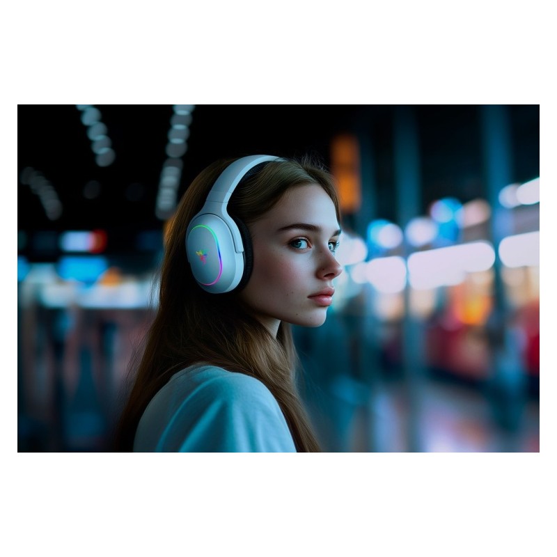 Razer Barracuda X Chroma Belaidės žaidimų ausinės, Bluetooth, Balta