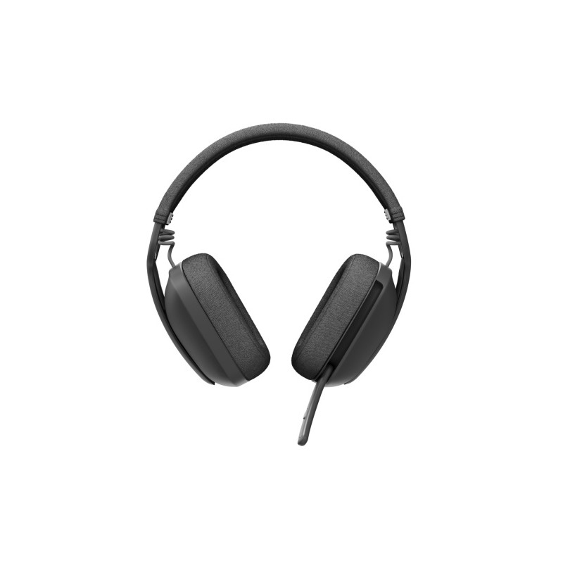 Logitech Zone Vibe Wireless UC Belaidės ausinės, USB-C Bluetooth receiver, Graphite