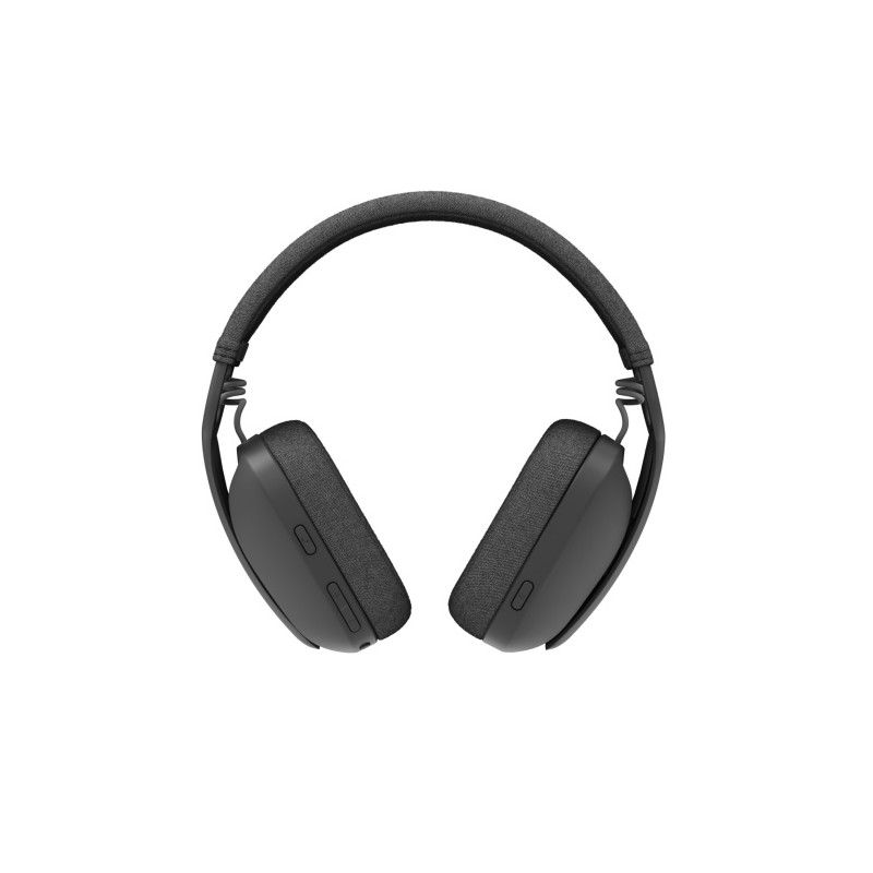 Logitech Zone Vibe Wireless UC Belaidės ausinės, USB-C Bluetooth receiver, Graphite