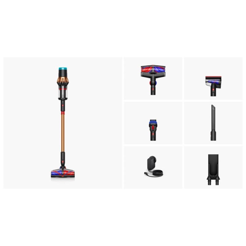 Dyson V16 Piston Animal Belaidis dulkių siurblys, Matte Black/Copper