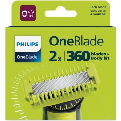 Philips Norelco OneBlade QP624/50 Atsarginiai barzdaskutės peiliukai