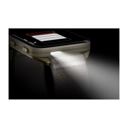 Garmin Venu X1 Išmanusis laikrodis Soft Gold, Titanium Caseback / French Grey Nylon Band