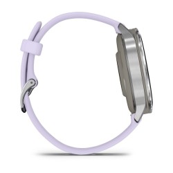 Garmin Venu 4 Išmanusis laikrodis 41 mm Silver / Periwinkle Silicone Band