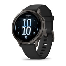 Garmin Venu 4 Išmanusis laikrodis 41 mm Slate / Black Silicone Band