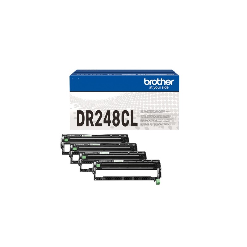 Brother DR-248CL (DR248CL) Drum Unit, BK/C/M/Y