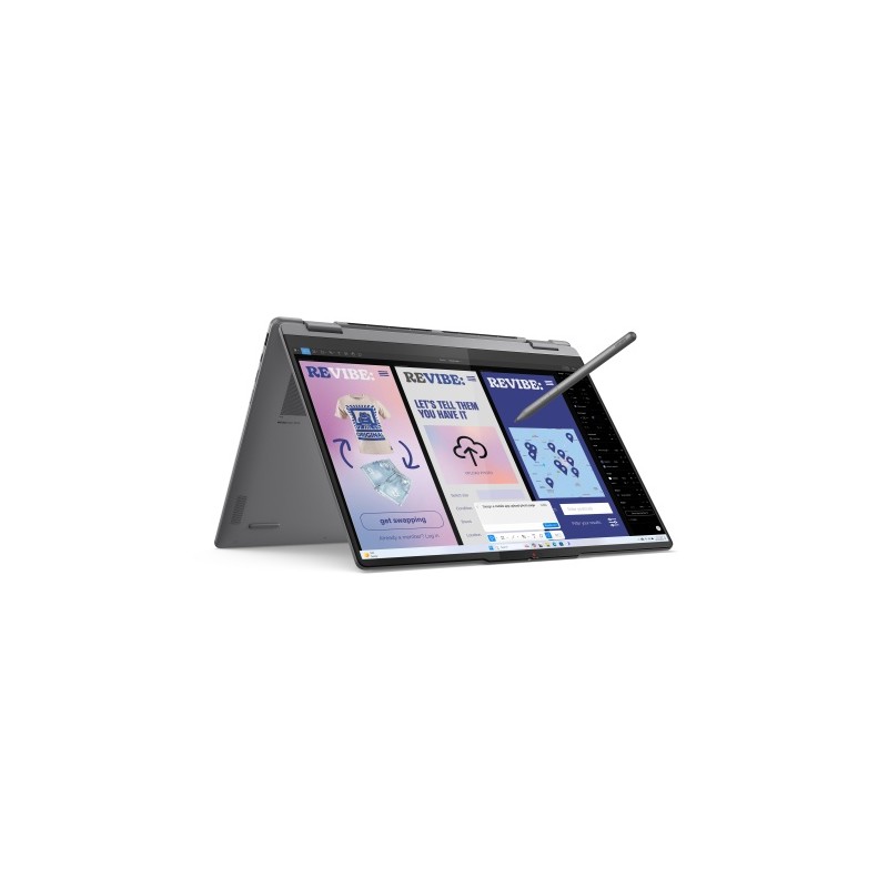 Lenovo Yoga 7i 16'' WUXGA Touch Intel Core Ultra 5 Series 2 226V 16GB 512GB SSD W11H, Luna Grey