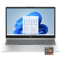 HP 15-fc0047 15.6'' FHD Touch AMD Ryzen 7 7730U 16GB 512GB SSD W11H, Natural Silver