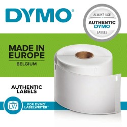Dymo 11355 (S0722550) Etiketės 19 x 51mm, 1 ritinėlis x 500 etikečių, Balta