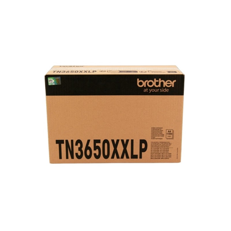 Brother TN3650XXLP (TN-3650XXLP) (TN3600XXL) Lazerinė kasetė, Juoda