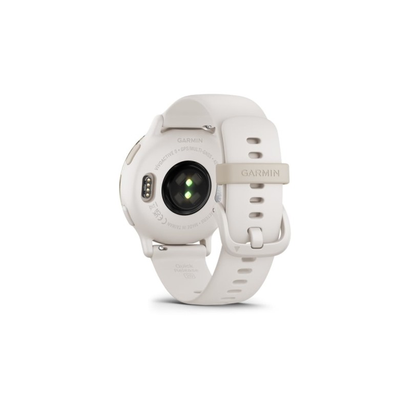 Garmin Vivoactive 5 Išmanusis laikrodis 30.4 mm Cream Gold Aluminum, Ivory Case and Silicone Band