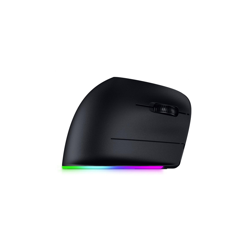 Razer Pro Click V2 Vertical Ergonomic Belaidė pelė RF Wireless+Bluetooth+USB-C, 30000 DPI, Juoda