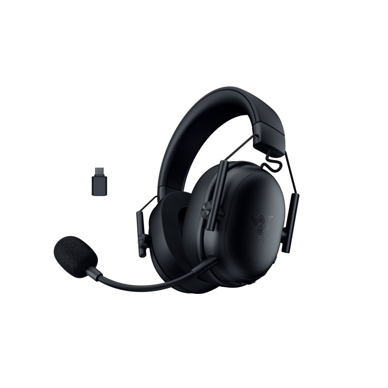 Razer BlackShark V3 X HyperSpeed Belaidės žaidimų ausinės Bluetooth, USB-A, 3.5 mm jack, Juoda