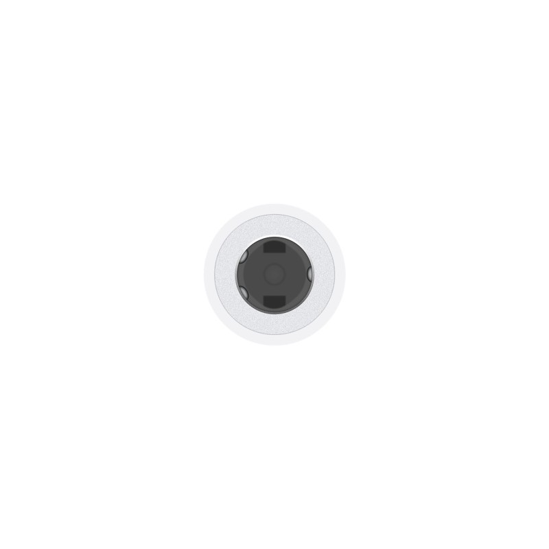Apple Lightning to 3.5 mm Headphone Jack Adapteris, Balta
