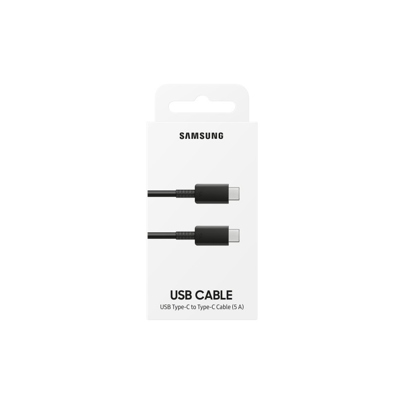 Samsung EP-DN975 USB-C Male į USB-C Male Kabelis (5A) 1m, Juoda