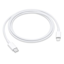 Apple USB-C Male į Lightning Male Kabelis 1m, Balta