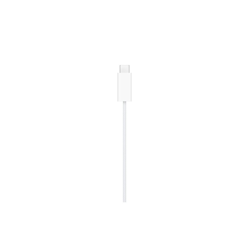 Apple Watch Magnetic Fast Charger to USB-C Cable 1m, Balta
