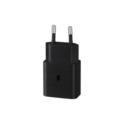 Samsung EP-T1510 15W AC Maitinimo adapteris USB-C + Kabelis USB-C, Juoda