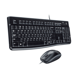 Klaviatūra laidinė Logitech MK120 Desktop USB - EER (US) (920-002563),  juoda