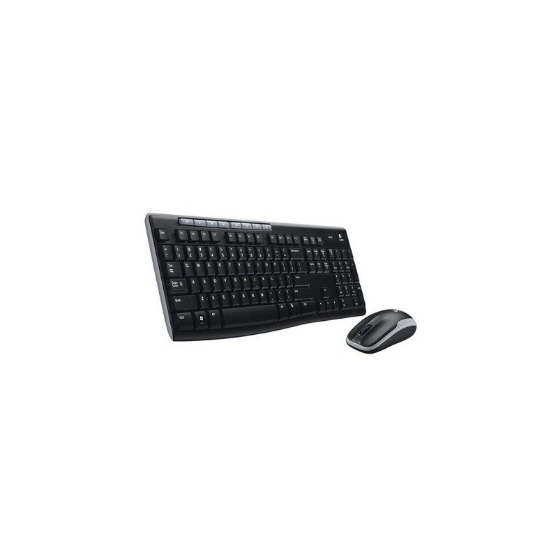 Klaviatūra belaidė Logitech MK270 Wireless Combo USB - EER (US) (920-004508),  juoda
