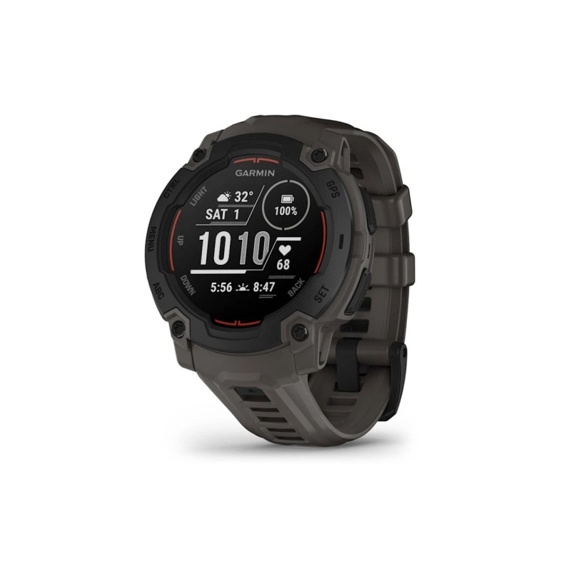 Garmin Instinct E Išmanusis laikrodis 45 mm Black with Charcoal Band