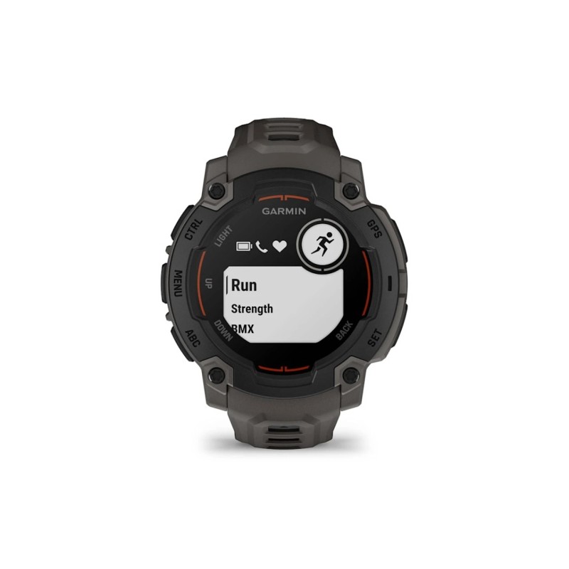 Garmin Instinct E Išmanusis laikrodis 45 mm Black with Charcoal Band