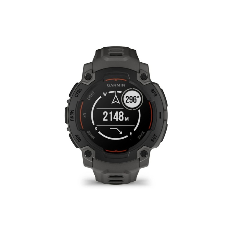 Garmin Instinct E Išmanusis laikrodis 45 mm Black with Charcoal Band