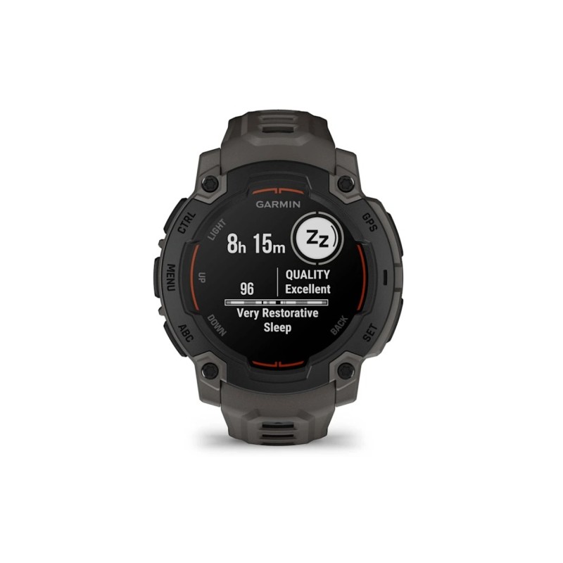 Garmin Instinct E Išmanusis laikrodis 45 mm Black with Charcoal Band