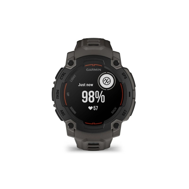 Garmin Instinct E Išmanusis laikrodis 45 mm Black with Charcoal Band