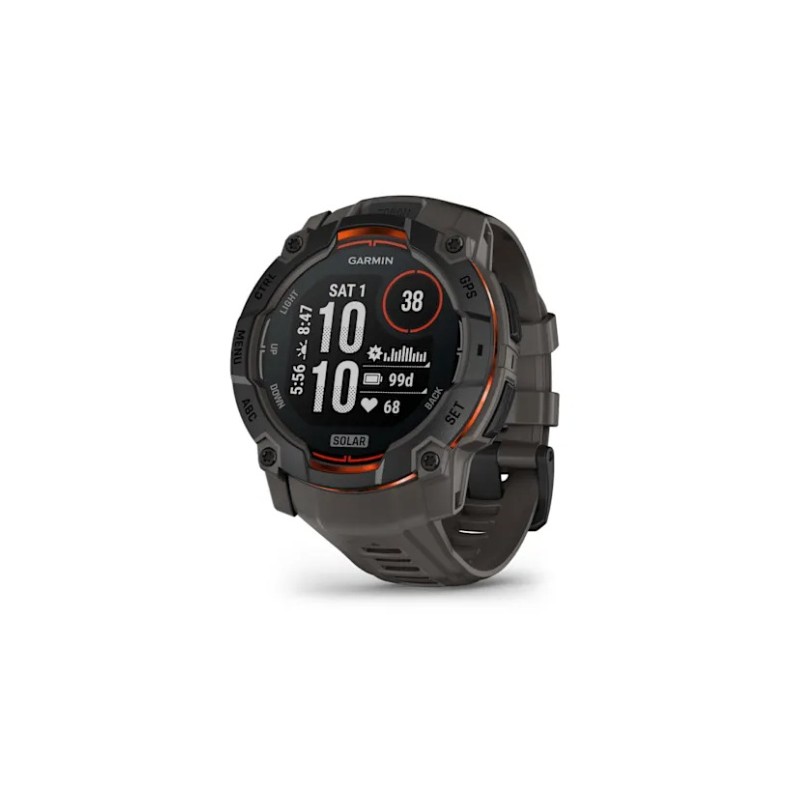 Garmin Instinct 3 Išmanusis laikrodis 50 mm, Solar, Black with Charcoal Band