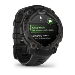 Garmin Instinct 3 Išmanusis laikrodis 45 mm AMOLED Black with Black Band