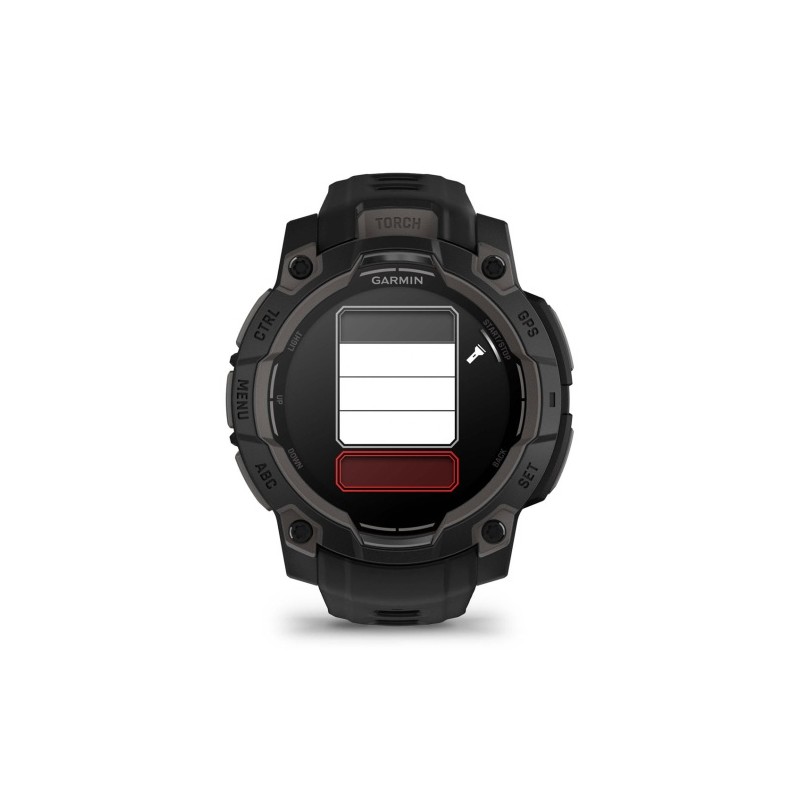 Garmin Instinct 3 Išmanusis laikrodis 45 mm AMOLED Black with Black Band