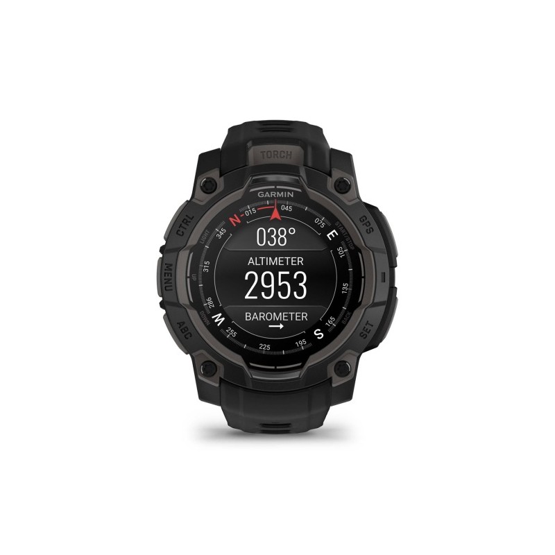 Garmin Instinct 3 Išmanusis laikrodis 45 mm AMOLED Black with Black Band