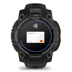 Garmin Instinct 3 Išmanusis laikrodis 45 mm AMOLED Black with Black Band