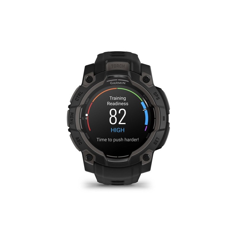Garmin Instinct 3 Išmanusis laikrodis 45 mm AMOLED Black with Black Band