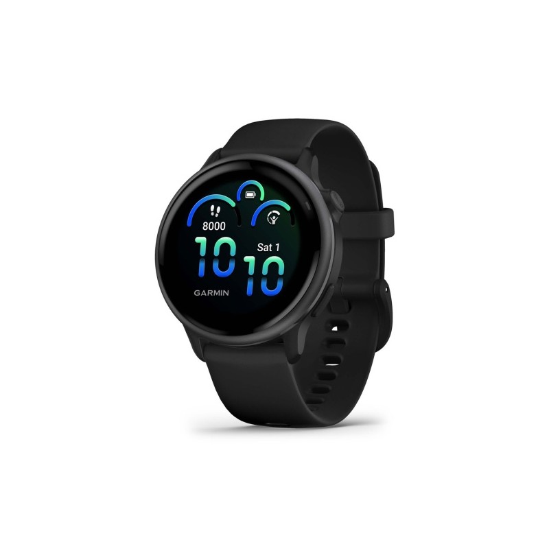 Garmin Vivoactive 6 Išmanusis laikrodis 30.4 mm Slate with Black Band