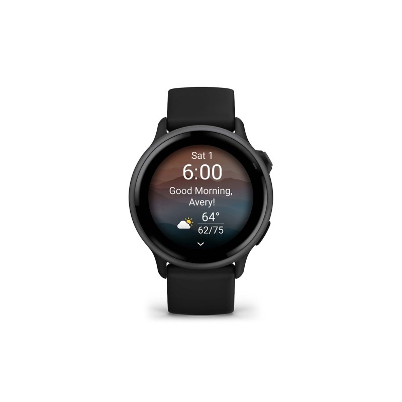 Garmin Vivoactive 6 Išmanusis laikrodis 30.4 mm Slate with Black Band