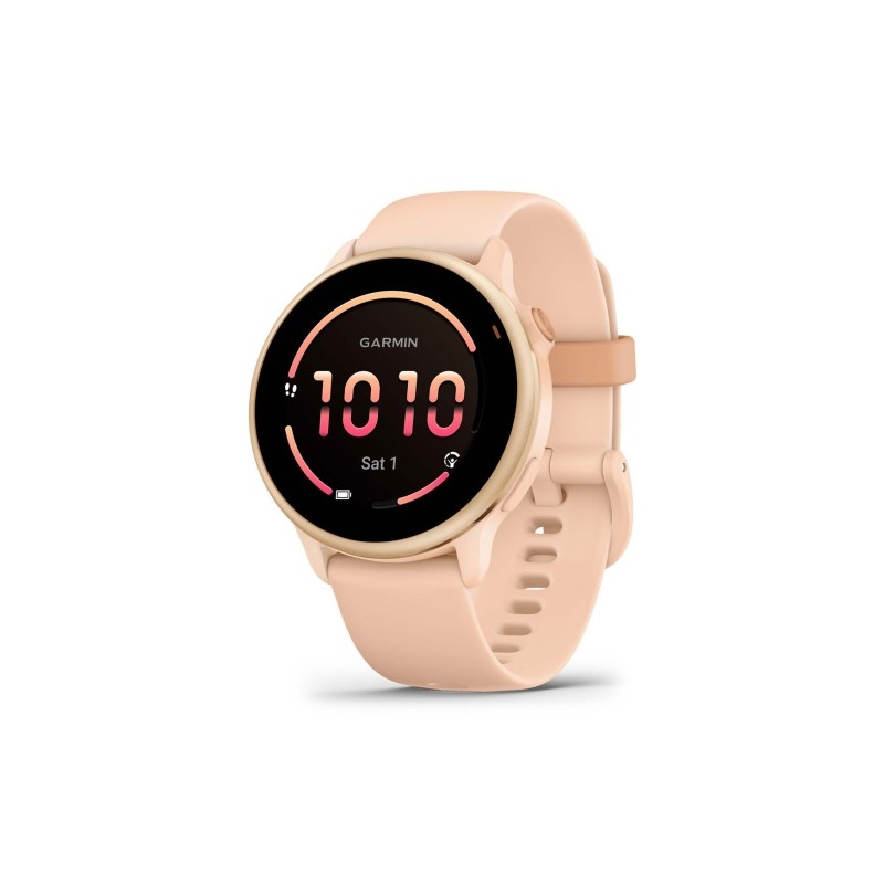 Garmin Vivoactive 6 Išmanusis laikrodis 30.4 Metallic Pink Dawn with Pink Dawn Band