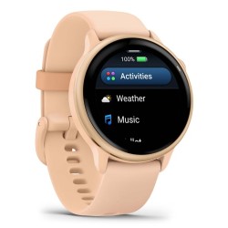 Garmin Vivoactive 6 Išmanusis laikrodis 30.4 Metallic Pink Dawn with Pink Dawn Band