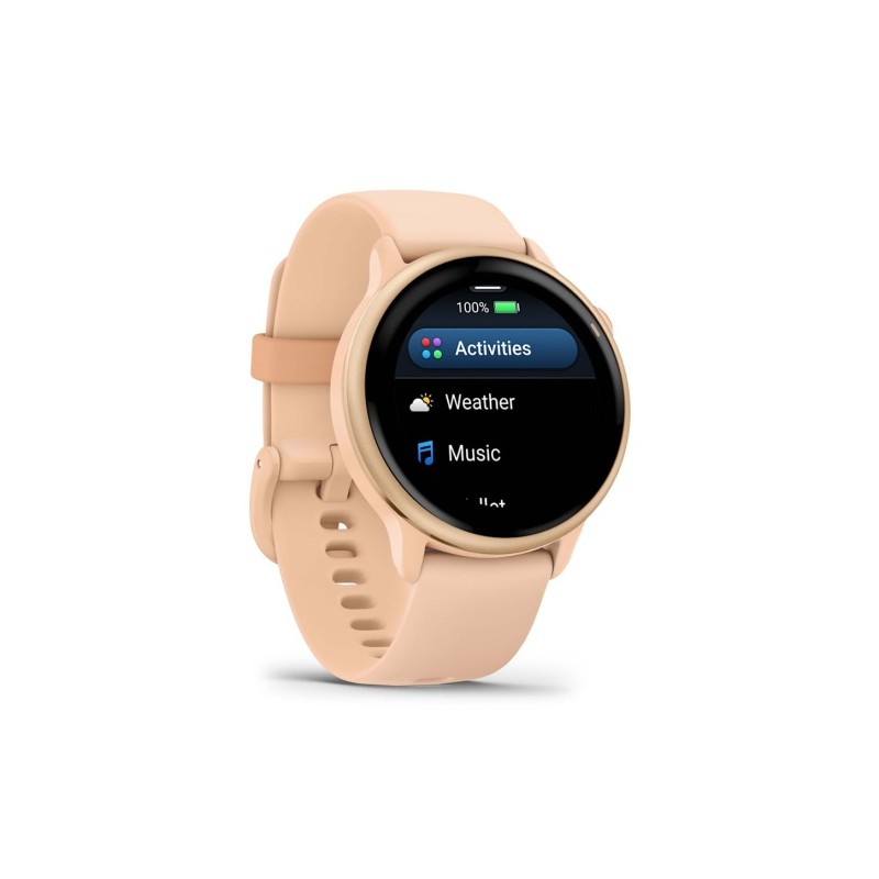 Garmin Vivoactive 6 Išmanusis laikrodis 30.4 Metallic Pink Dawn with Pink Dawn Band
