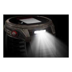 Garmin Fenix 8 Pro Išmanusis laikrodis 51 mm AMOLED Sapphire, Titanium, Graphite/Black silicone band