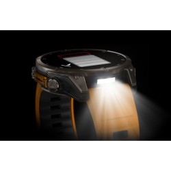 Garmin Fenix 8 Išmanusis laikrodis 47 mm AMOLED Sapphire,Titanium,Spark orange/Graphite sil. band