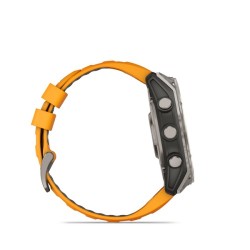 Garmin Fenix 8 Išmanusis laikrodis 51 mm AMOLED Sapphire,Titanium,Spark orange/Graphite sil. band