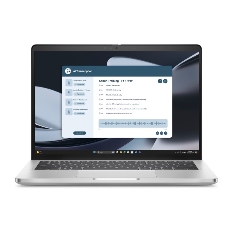 Dell Pro 14 Plus PB14255 14'' WUXGA AMD Ryzen 5 PRO 230 16GB 512GB SSD W11P, Silver