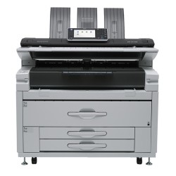 Ricoh MP W7100SP (417284) Plataus formato spausdintuvas lazerinis B/W MFP A0 10 ppm USB Ethernet