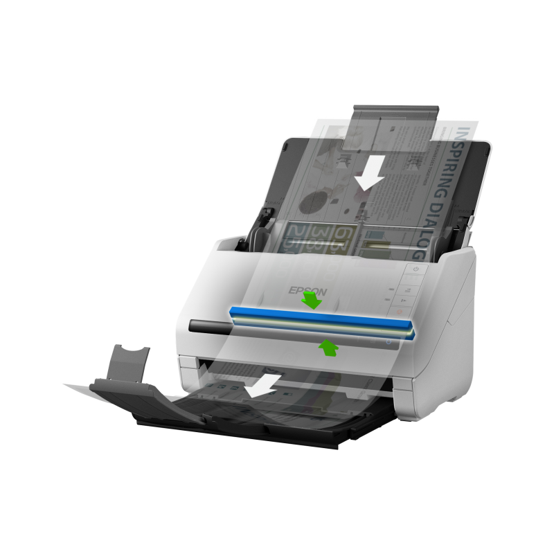 Epson WorkForce DS-770II Skeneris A4 Spalvotas 45 ppm 600x600 DPI, Duplex, ADF, USB