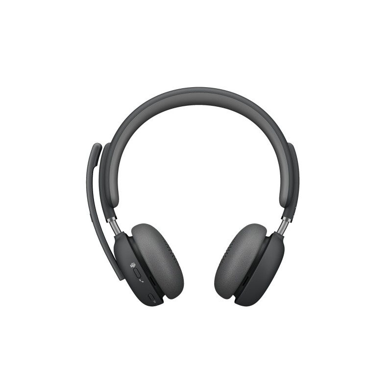 Logitech Zone Wireless 2 MS Teams Belaidės ausinės, USB-C, USB-C Bluetooth receiver, Graphite