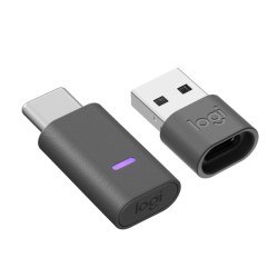 Logitech Zone Wireless 2 MS Teams Belaidės ausinės, USB-C, USB-C Bluetooth receiver, Graphite
