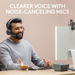 Logitech Zone Wireless 2 MS Teams Belaidės ausinės, USB-C, USB-C Bluetooth receiver, Graphite