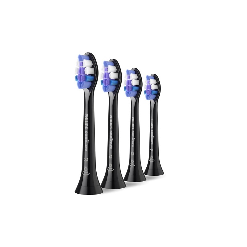 Philips Sonicare S2 Sensitive HX6054/88 Sonic Dantų šepetėlio galvutės, Juoda