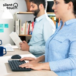 Logitech MK295 Silent Wireless Combo Belaidė klaviatūra, US Int, Graphite (SPEC)